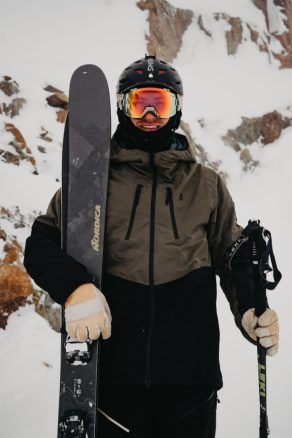 Veste de ski Lynx Olive Green - Hommes