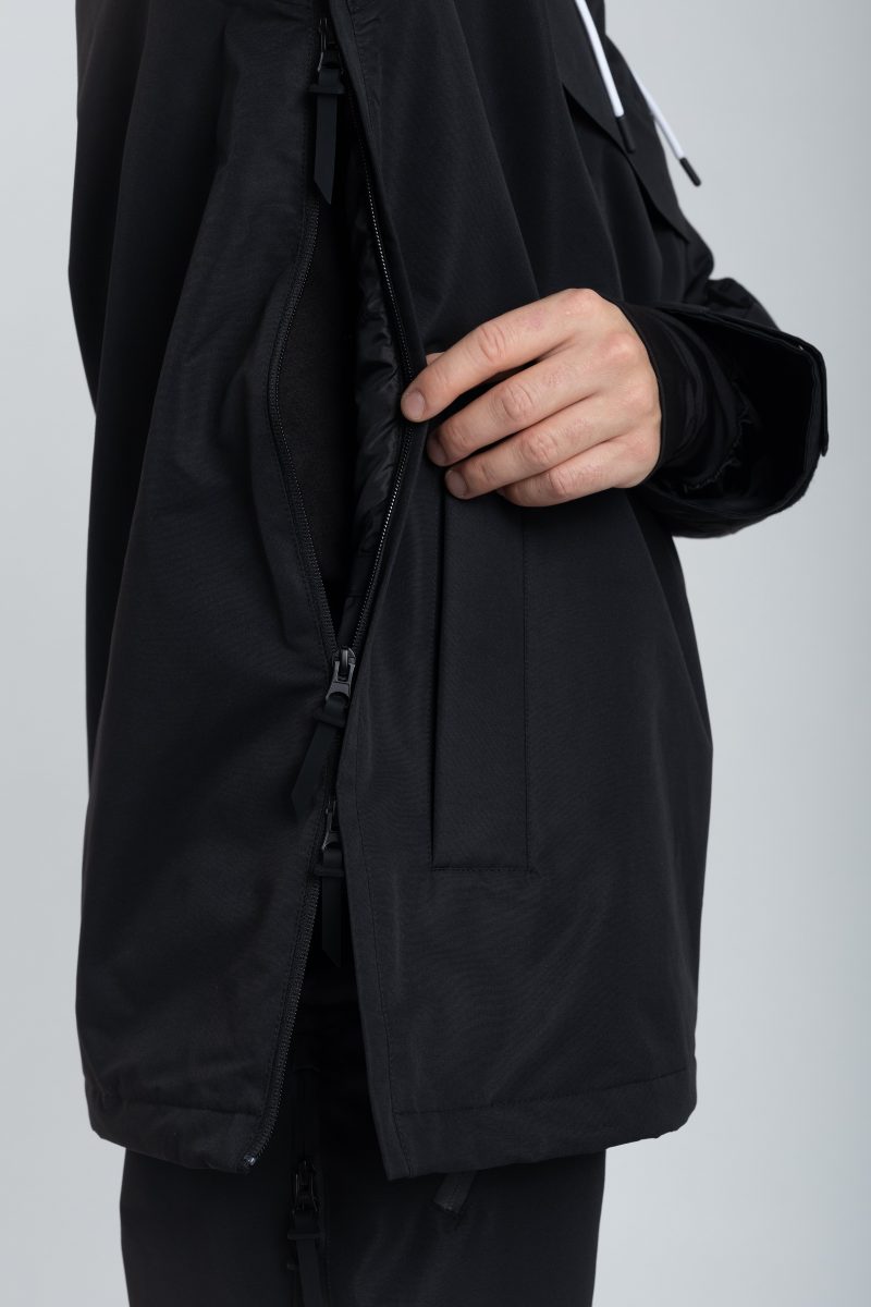 Zip de ventilation trois accès pour un accès facile