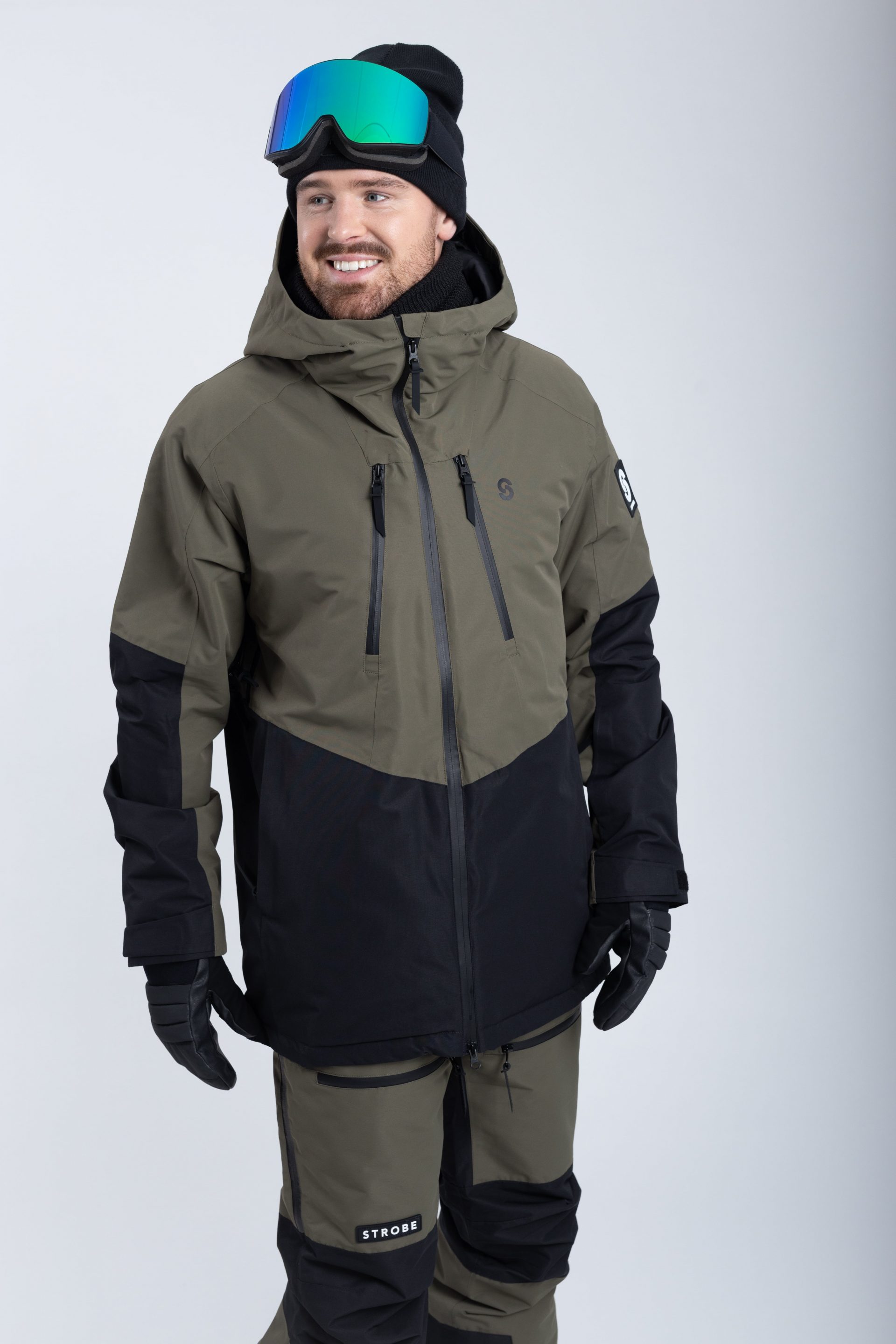 Veste de ski Lynx Olive Green - Hommes