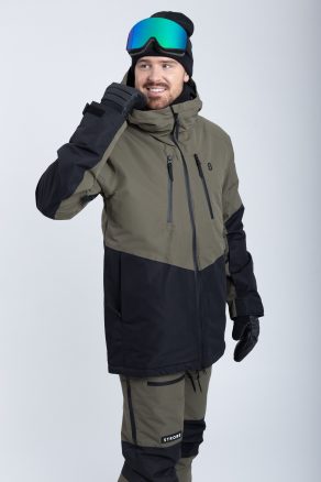 Veste de ski Lynx Olive Green - Hommes