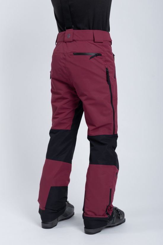 Pantalon de ski Lynx Burgundy - Hommes