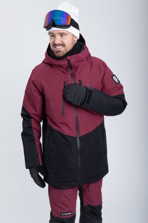 Veste de ski Lynx Burgundy - Hommes