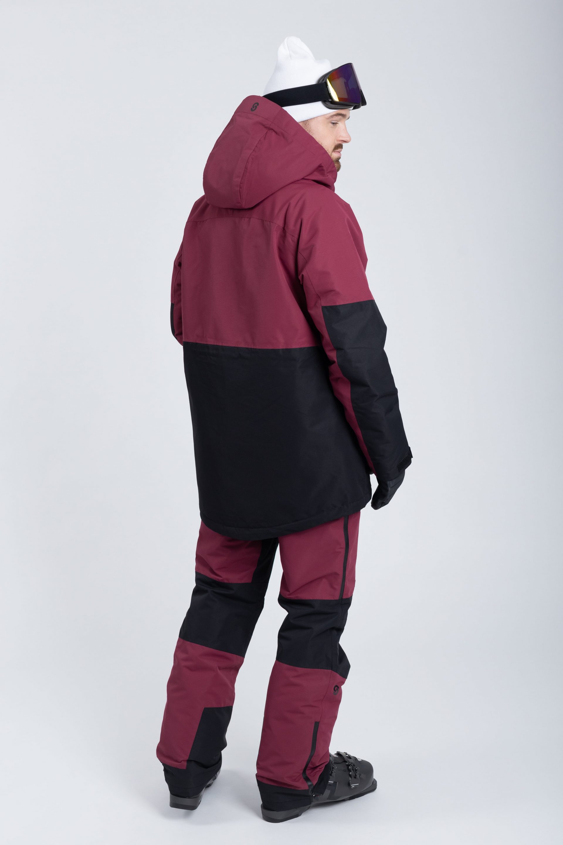 Veste de ski Lynx Burgundy - Hommes