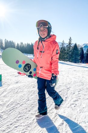 Veste de ski Felicity Coral - Femmes