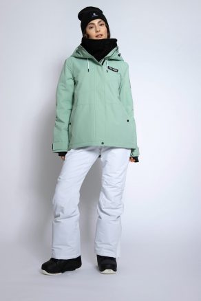 Veste de ski Aura Dusty Green - Femmes