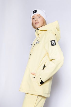 Veste de ski Aura Lt Yellow - Femmes