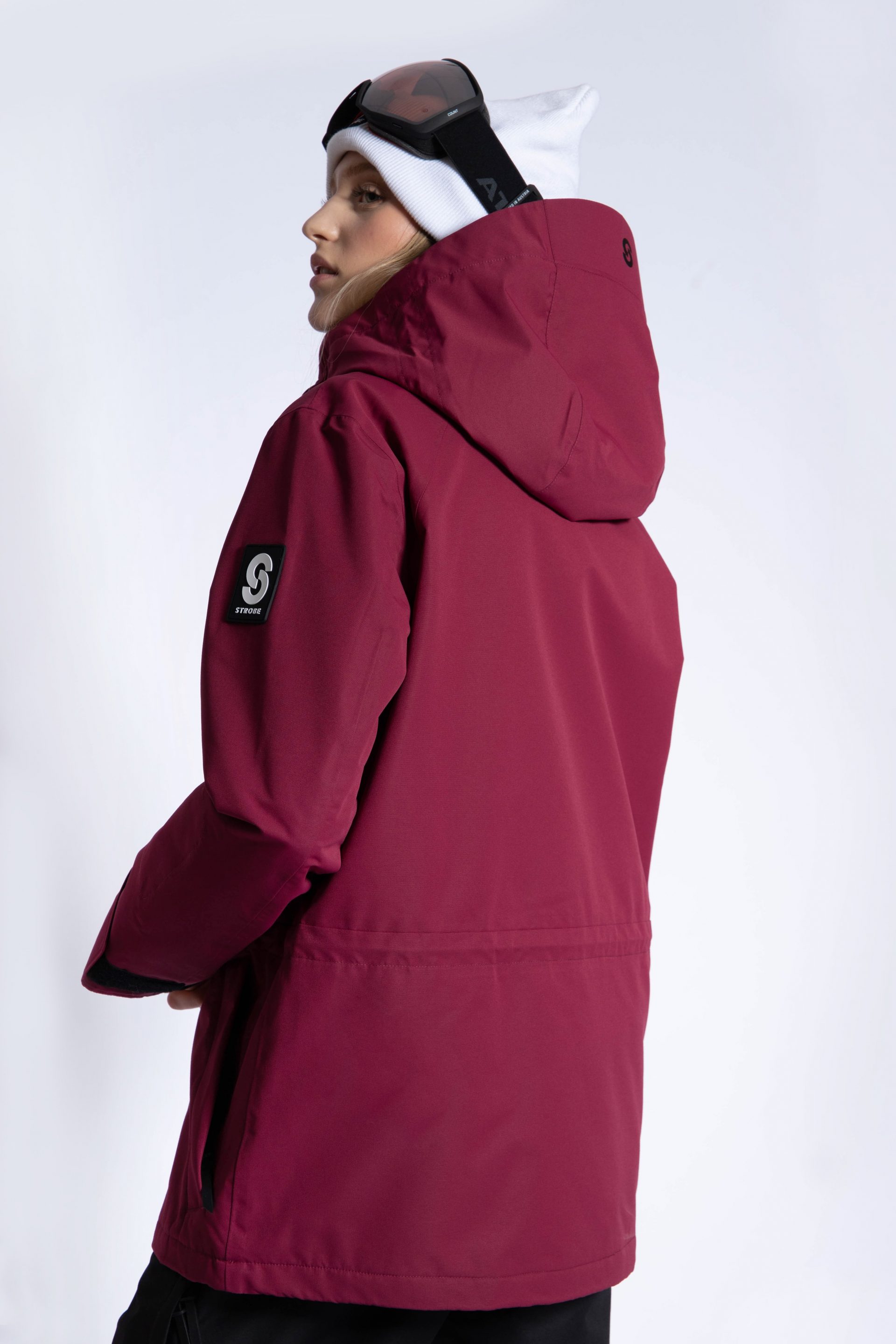 Veste de ski Felicity Burgundy - Femmes