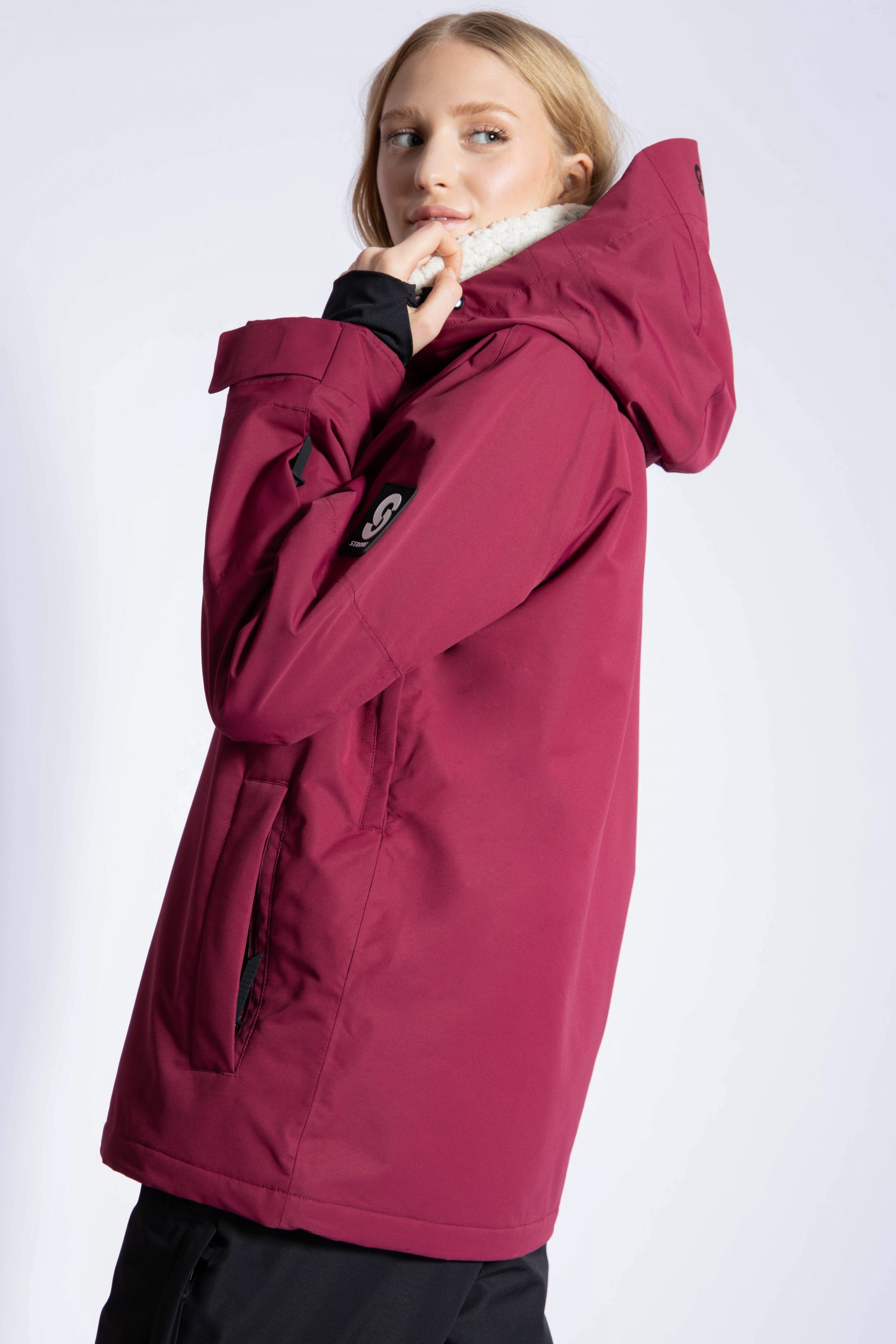 Veste de ski Halo Burgundy - Femmes