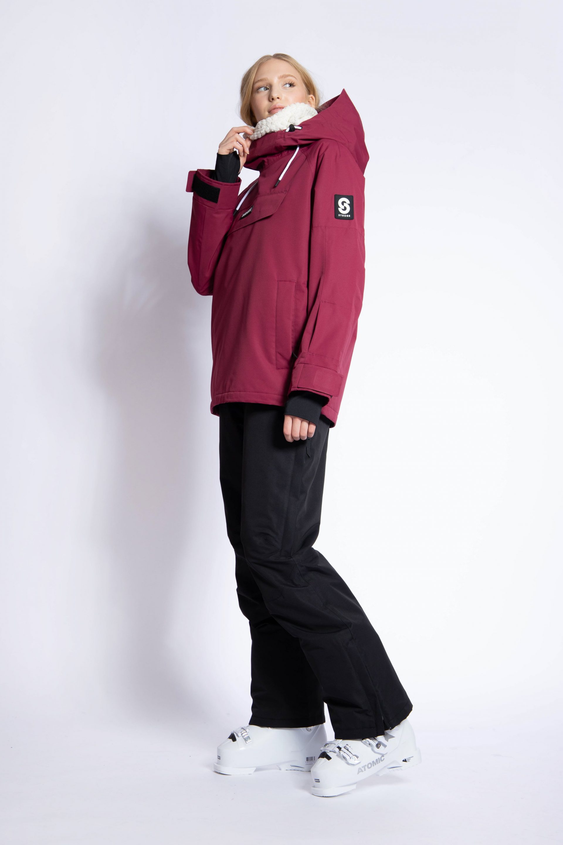 Veste de ski Halo Burgundy - Femmes