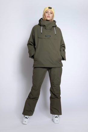 Veste de ski Halo Olive Green - Femmes