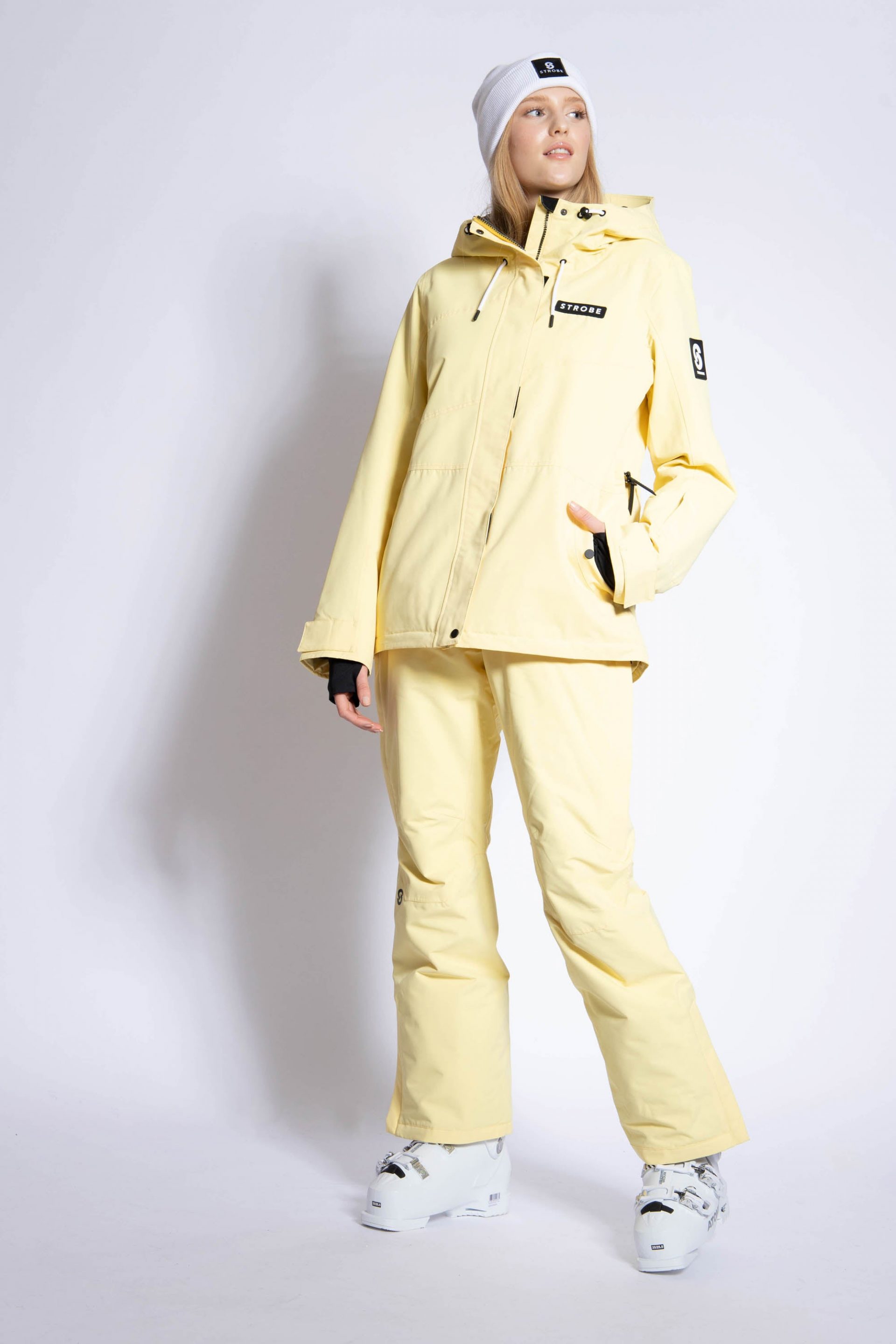 Veste de ski Aura Lt Yellow - Femmes