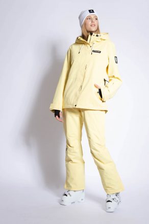 Veste de ski Aura Lt Yellow - Femmes