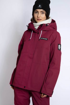 Veste de ski Aura Burgundy - Femmes