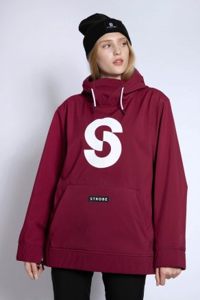 Epic Shred Hoodie Burgundy - Femmes