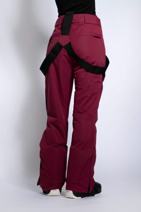 Pantalon de ski Terra Burgundy - Femmes