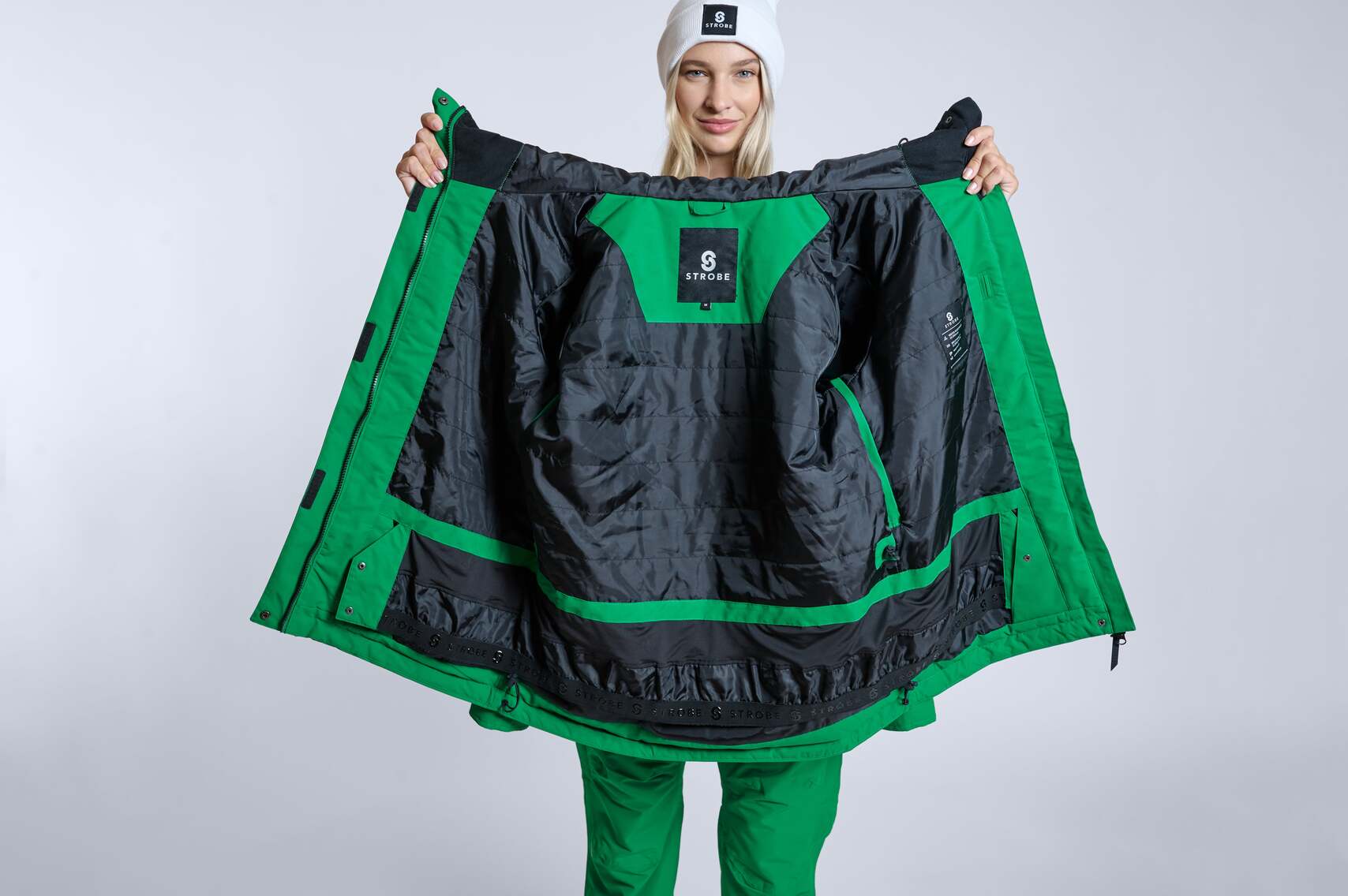 Veste de ski Aura Kelly Green - Femmes