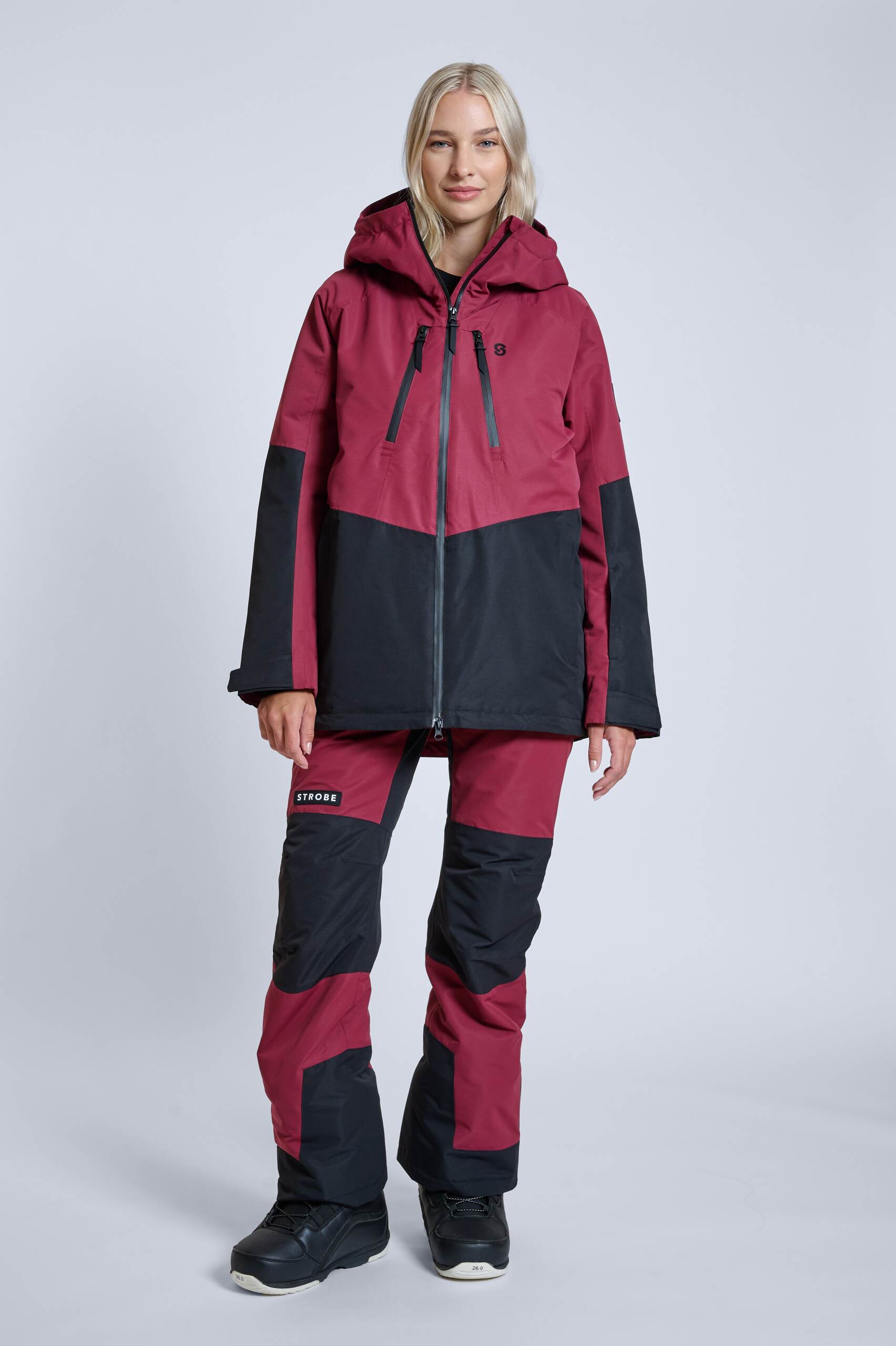 Veste de ski Lynx Burgundy - Femmes
