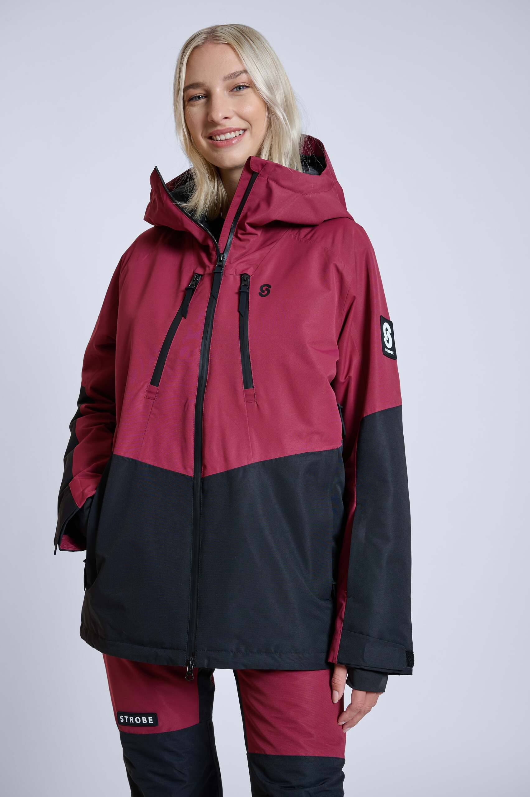 Veste de ski Lynx Burgundy - Femmes
