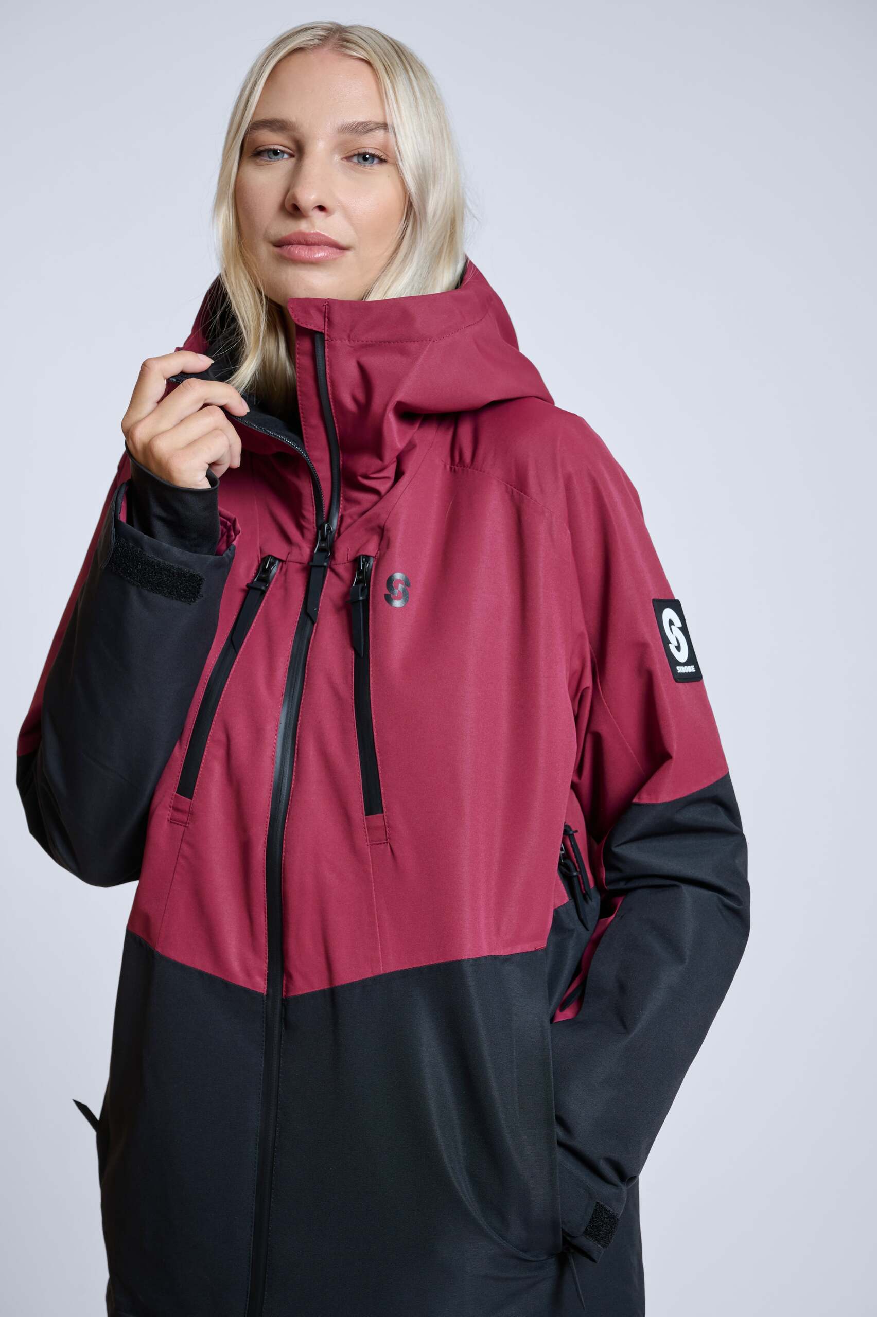 Veste de ski Lynx Burgundy - Femmes
